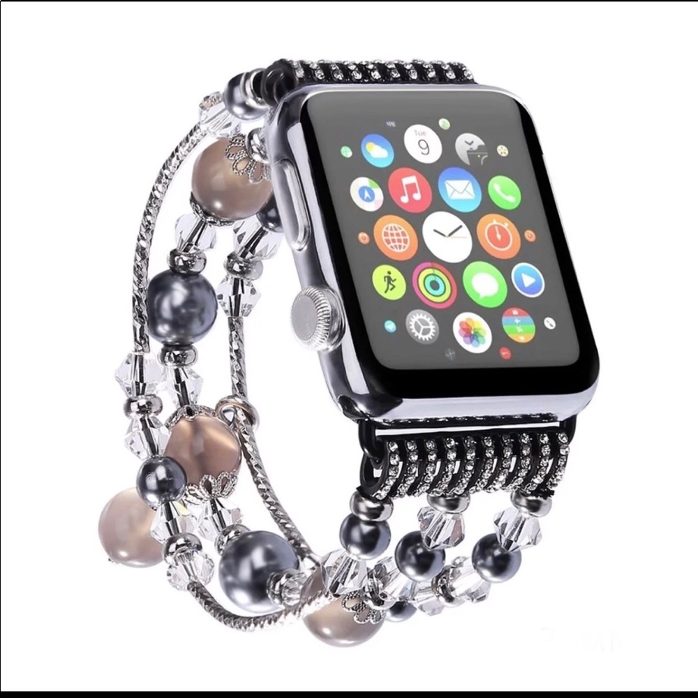38/40mm Elegant Beaded Apple Watch Band